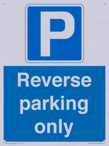 Reverse parking only